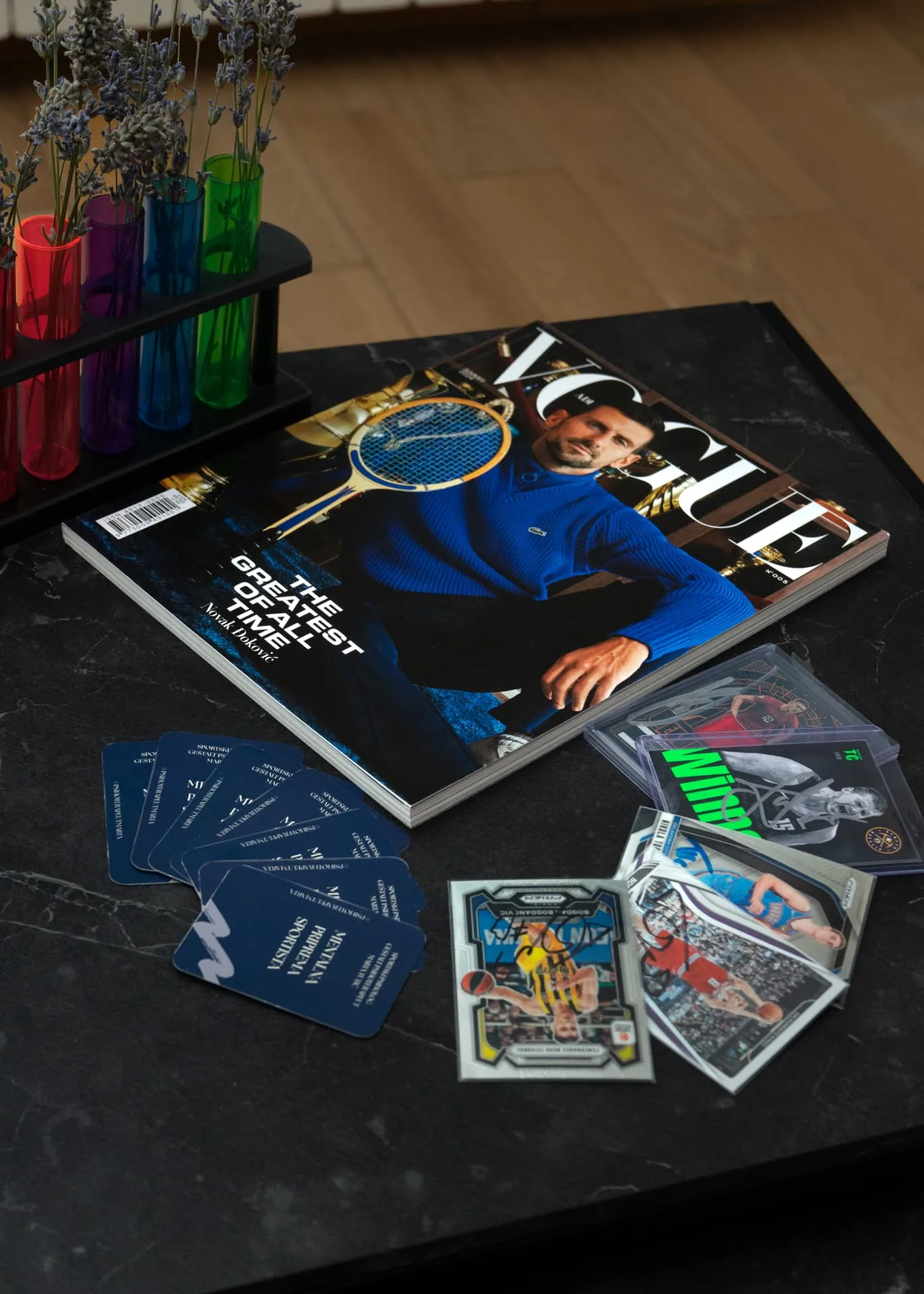 Kartice za mentalnu pripremu sportista i sportski magazin